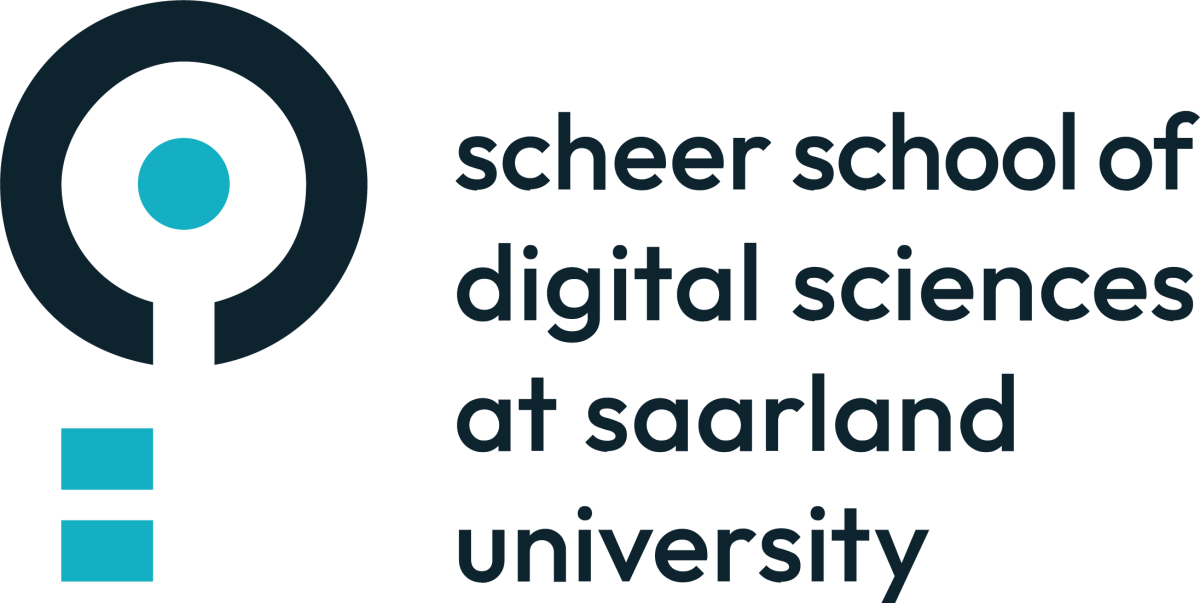 Logo Scheer School of Digital Sciences at Saarland University