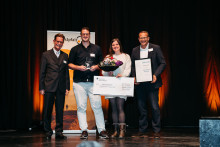 Preisträger des Zukunftspreises 2024: Dr. Gerhard F. Braun (Vorsitzender ZRW-Kuratorium), Marco und Katja Braß (MAMEKA GmbH), Kai Landes (Vorsitzender ZRW-Vorstand)