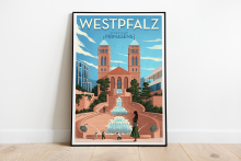 Westpfalz-Retroposter: Schuhstadt Pirmasens