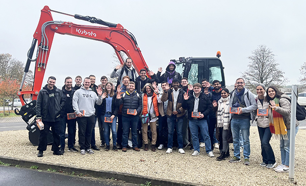 Nachwuchs trifft Zukunft: Kubota